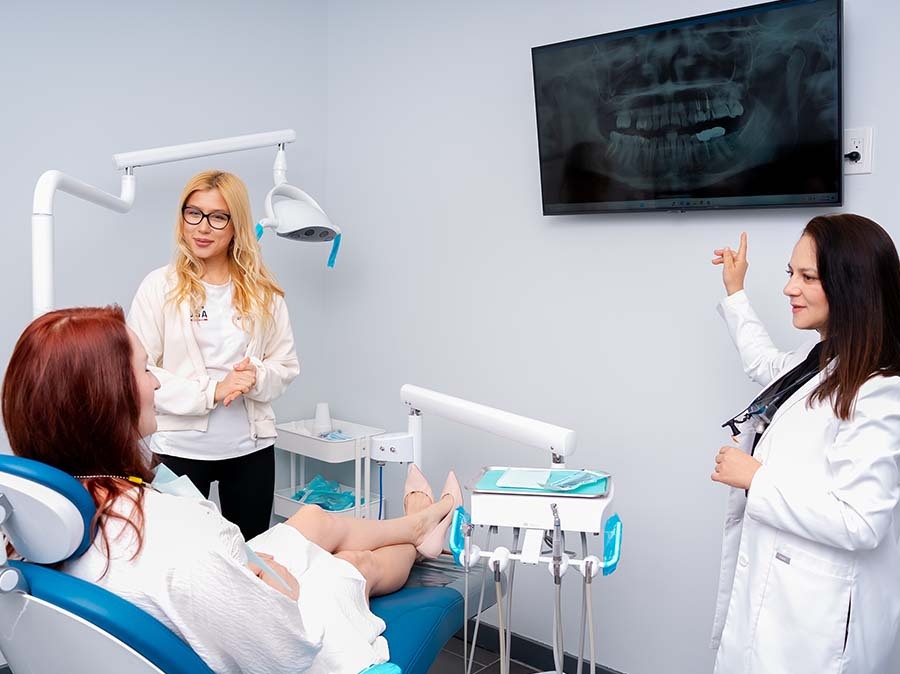 Dental team at Dental Pearl Miami treating common dental conditions in North Miami Beach FL