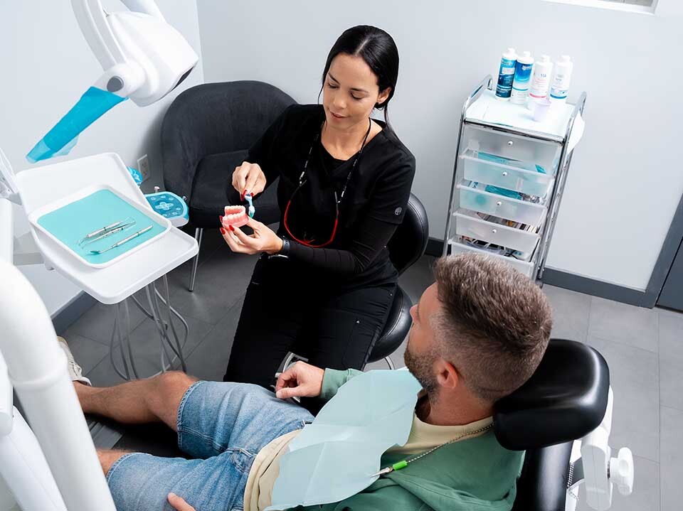 Denture Repair Consultation Dental Pearl Miami North Miami Beach, FL
